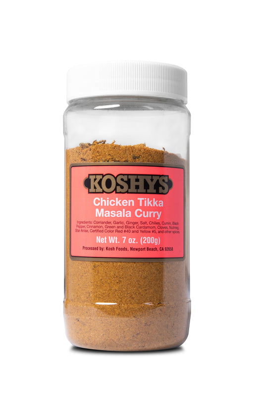 chicken tikka masala curry, masala, 7oz., Koshys, chicken, chicken tikka, chicken tikka masala